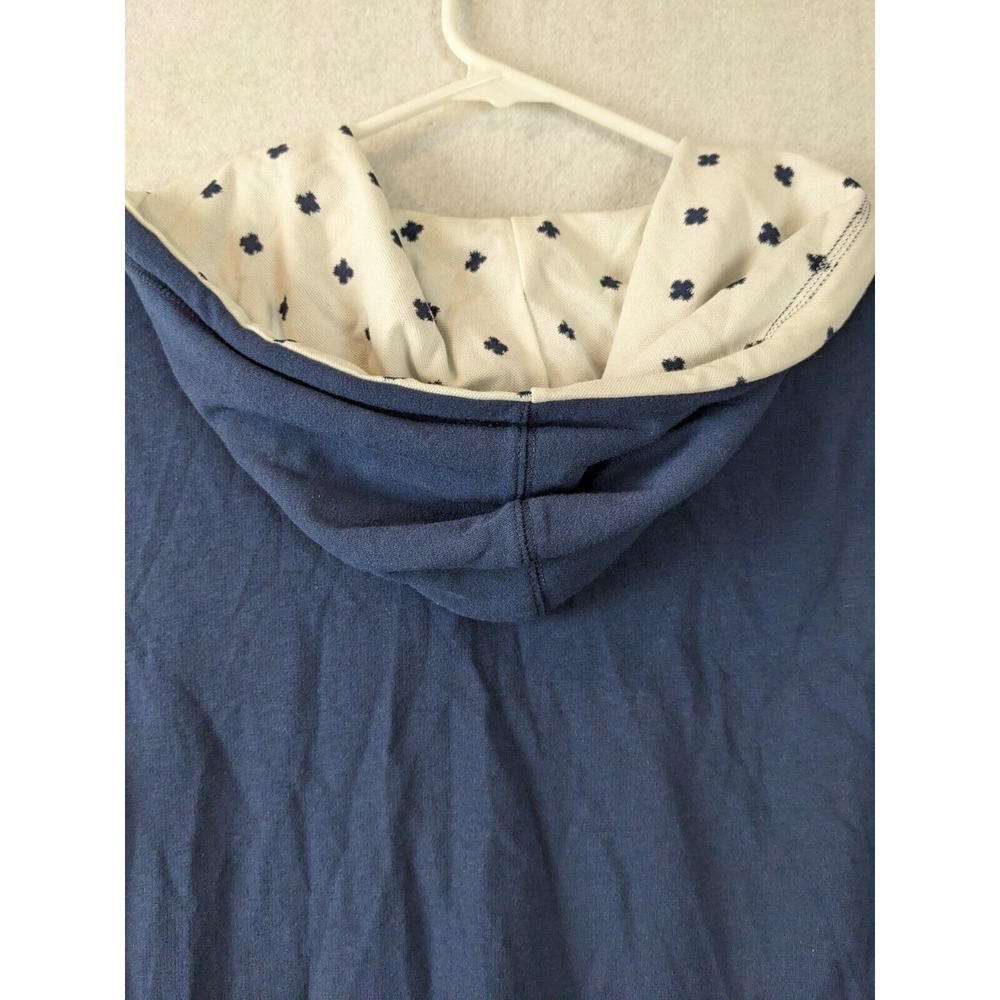Tommy Hilfiger Womens Jacket  Size S Hooded Nautical‎ Cotton Blend Blue - Picture 11 of 11